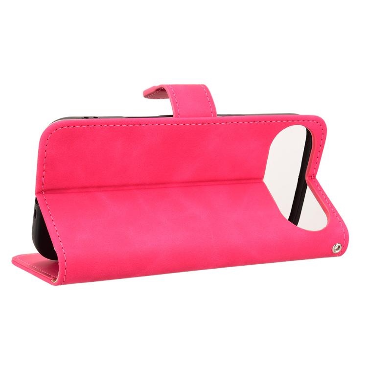 For iPhone Air Skin Feel Magnetic Flip Leather Phone Case