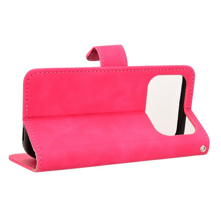 For iPhone 17 Pro Max Skin Feel Magnetic Flip Leather Phone Case