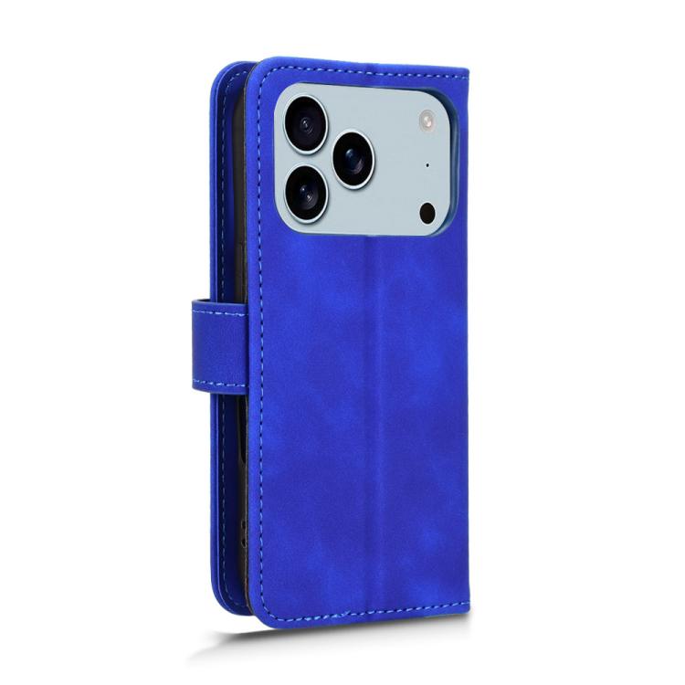 For iPhone 17 Pro Skin Feel Magnetic Flip Leather Phone Case