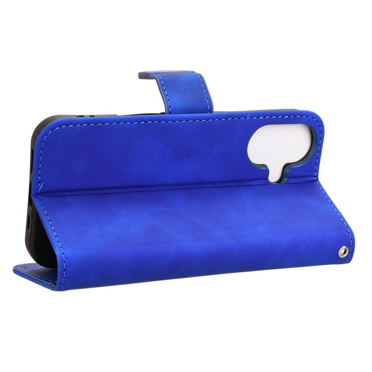 For iPhone 17 Skin Feel Magnetic Flip Leather Phone Case