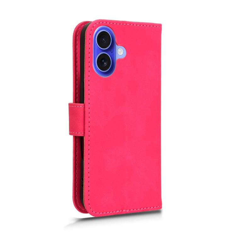 For iPhone 17 Skin Feel Magnetic Flip Leather Phone Case