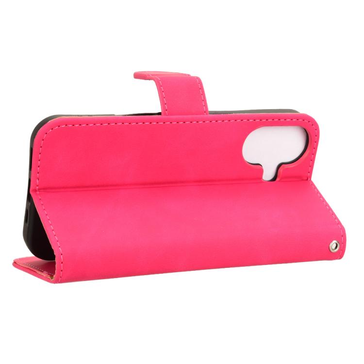 For iPhone 17 Skin Feel Magnetic Flip Leather Phone Case