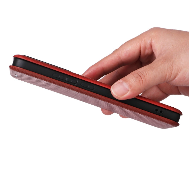 For Xiaomi 14T Pro Carbon Fiber Texture Flip Leather Phone Case