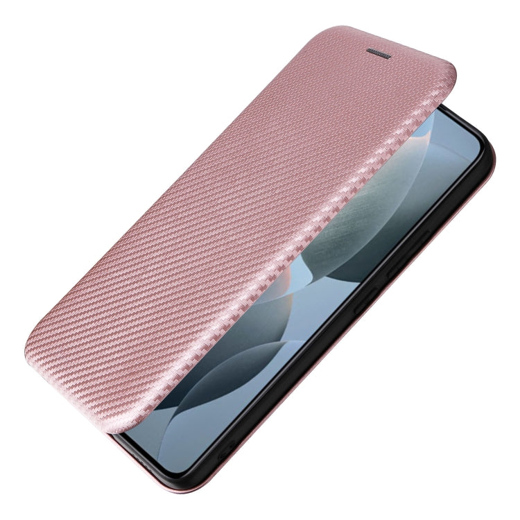 For Xiaomi 14T Carbon Fiber Texture Flip Leather Phone Case