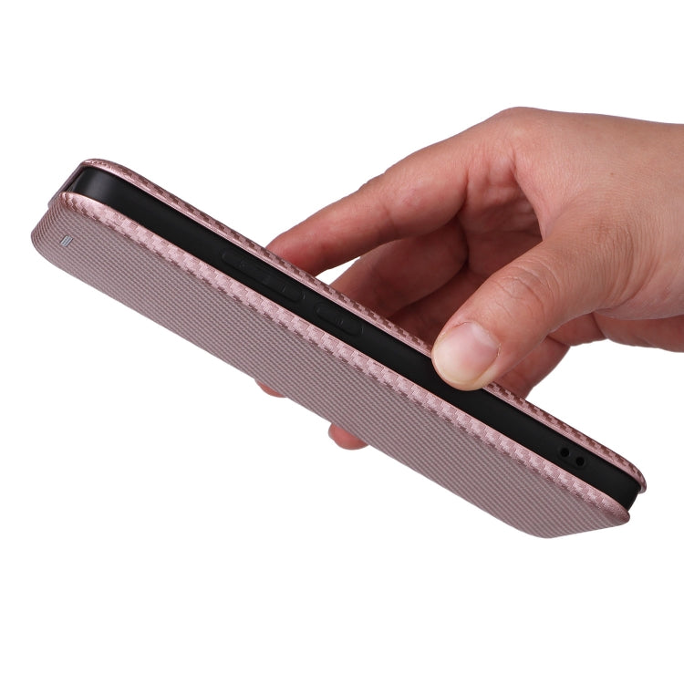 For Xiaomi 14T Carbon Fiber Texture Flip Leather Phone Case