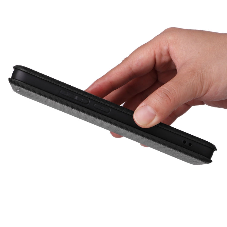 For Xiaomi 14T Carbon Fiber Texture Flip Leather Phone Case