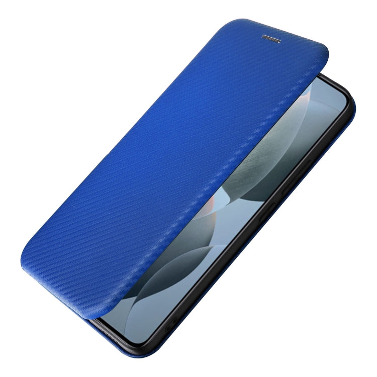 For Xiaomi 14T Carbon Fiber Texture Flip Leather Phone Case