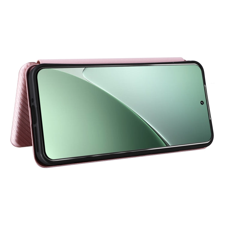 For Xiaomi 15 Carbon Fiber Texture Flip Leather Phone Case