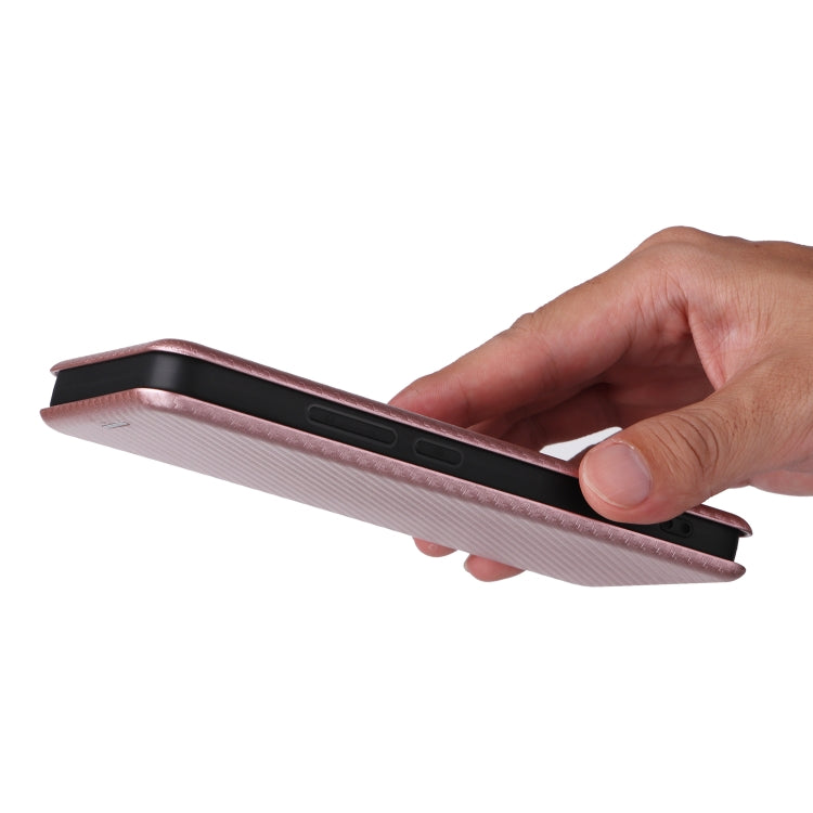 For Xiaomi 15 Carbon Fiber Texture Flip Leather Phone Case