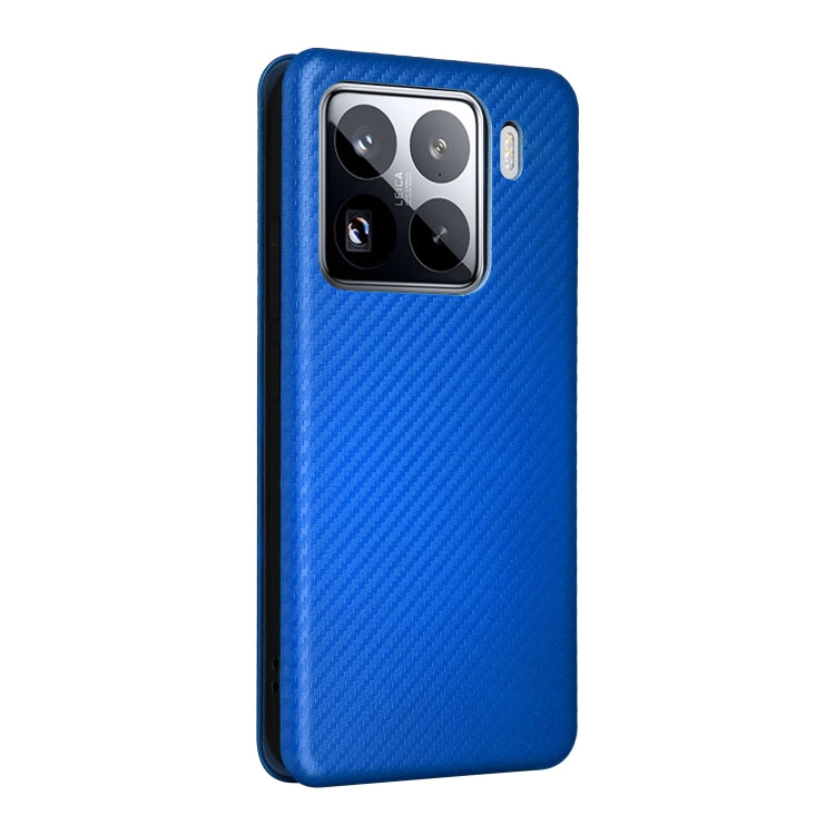 For Xiaomi 15 Carbon Fiber Texture Flip Leather Phone Case
