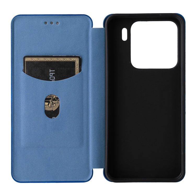 For Xiaomi 15 Carbon Fiber Texture Flip Leather Phone Case