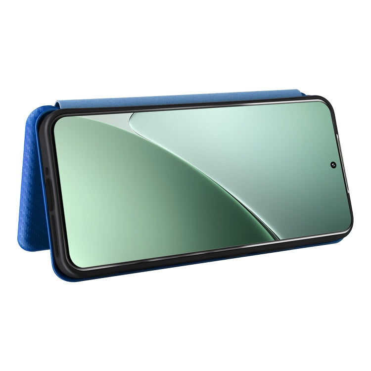 For Xiaomi 15 Carbon Fiber Texture Flip Leather Phone Case