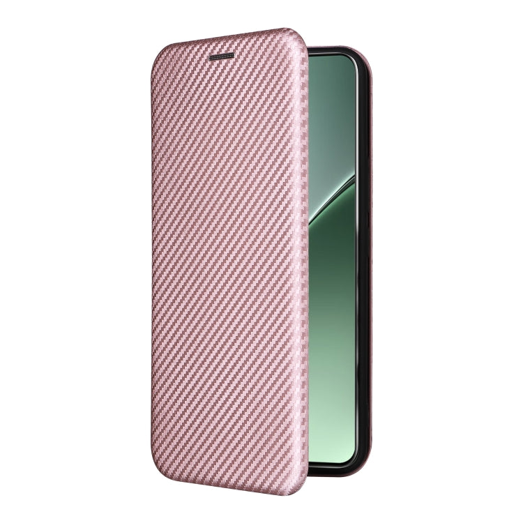 For Xiaomi 15 Pro Carbon Fiber Texture Flip Leather Phone Case