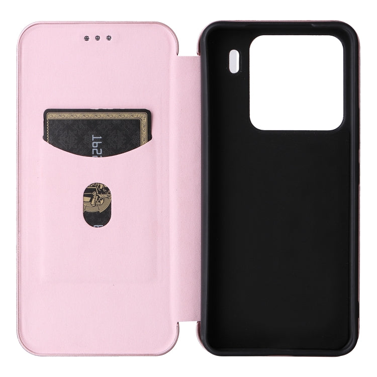 For Xiaomi 15 Pro Carbon Fiber Texture Flip Leather Phone Case