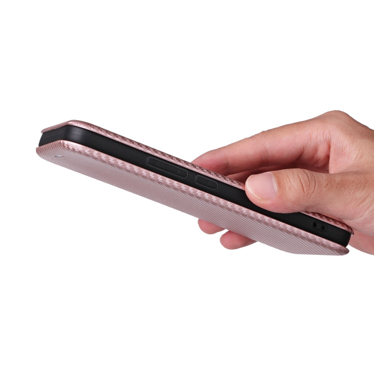 For Xiaomi 15 Pro Carbon Fiber Texture Flip Leather Phone Case