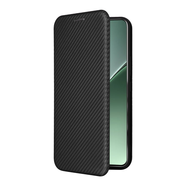 For Xiaomi 15 Pro Carbon Fiber Texture Flip Leather Phone Case