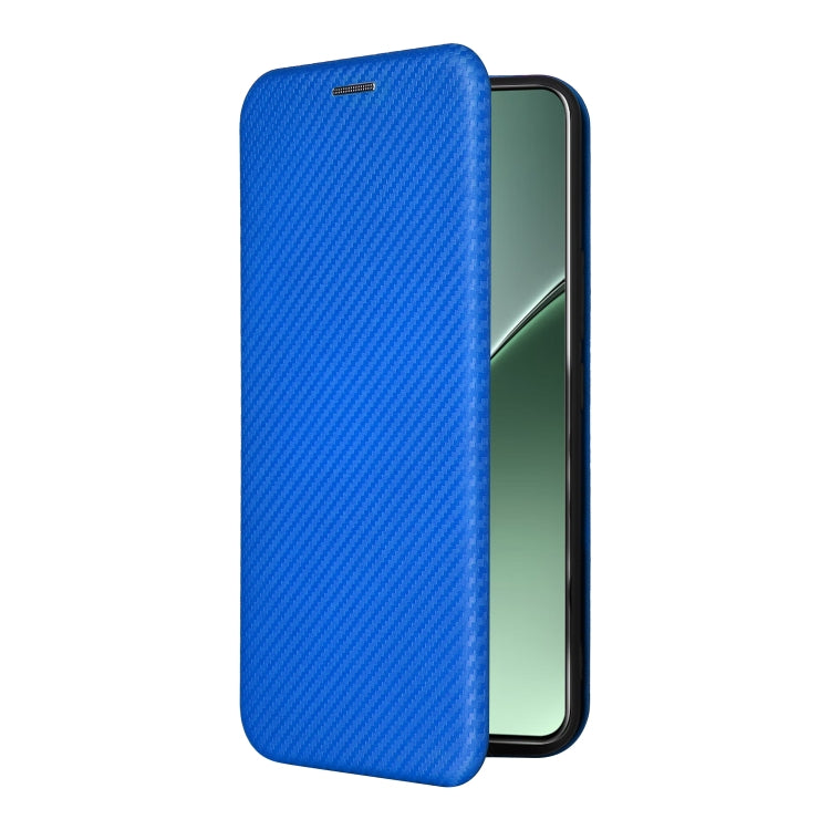 For Xiaomi 15 Pro Carbon Fiber Texture Flip Leather Phone Case