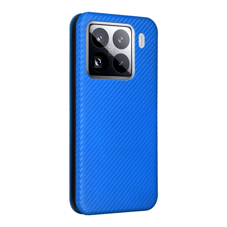 For Xiaomi 15 Pro Carbon Fiber Texture Flip Leather Phone Case