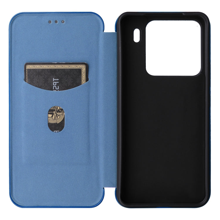 For Xiaomi 15 Pro Carbon Fiber Texture Flip Leather Phone Case