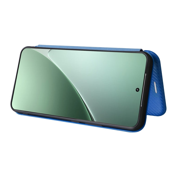For Xiaomi 15 Pro Carbon Fiber Texture Flip Leather Phone Case