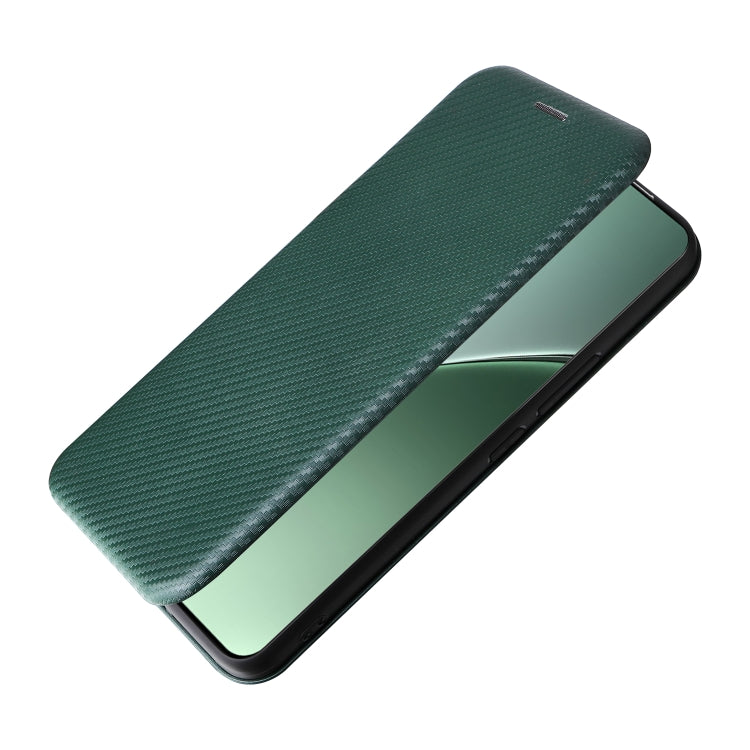 For Xiaomi 15 Pro Carbon Fiber Texture Flip Leather Phone Case