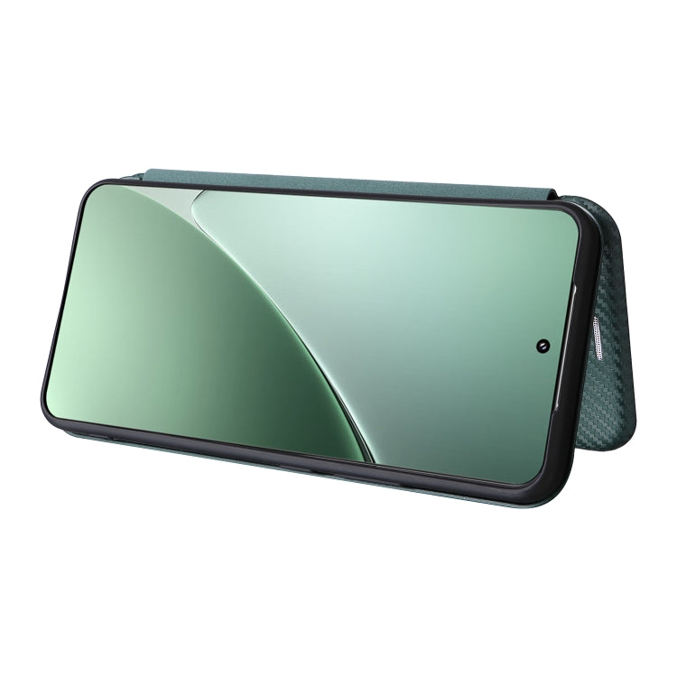 For Xiaomi 15 Pro Carbon Fiber Texture Flip Leather Phone Case