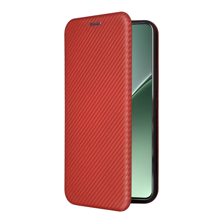 For Xiaomi 15 Pro Carbon Fiber Texture Flip Leather Phone Case