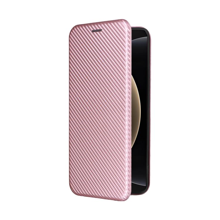 For Xiaomi 15 Ultra Carbon Fiber Texture Flip Leather Phone Case