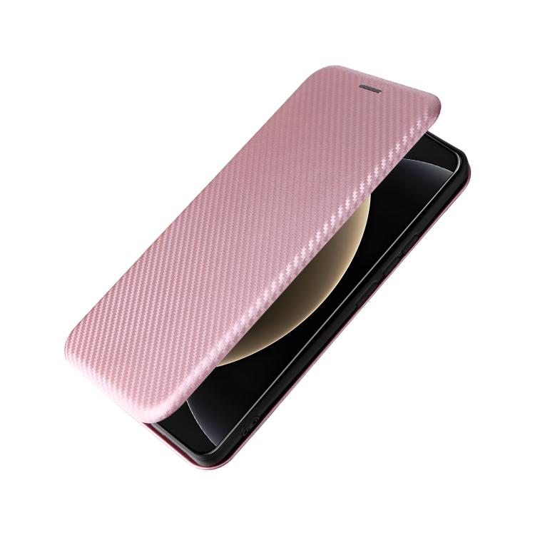 For Xiaomi 15 Ultra Carbon Fiber Texture Flip Leather Phone Case
