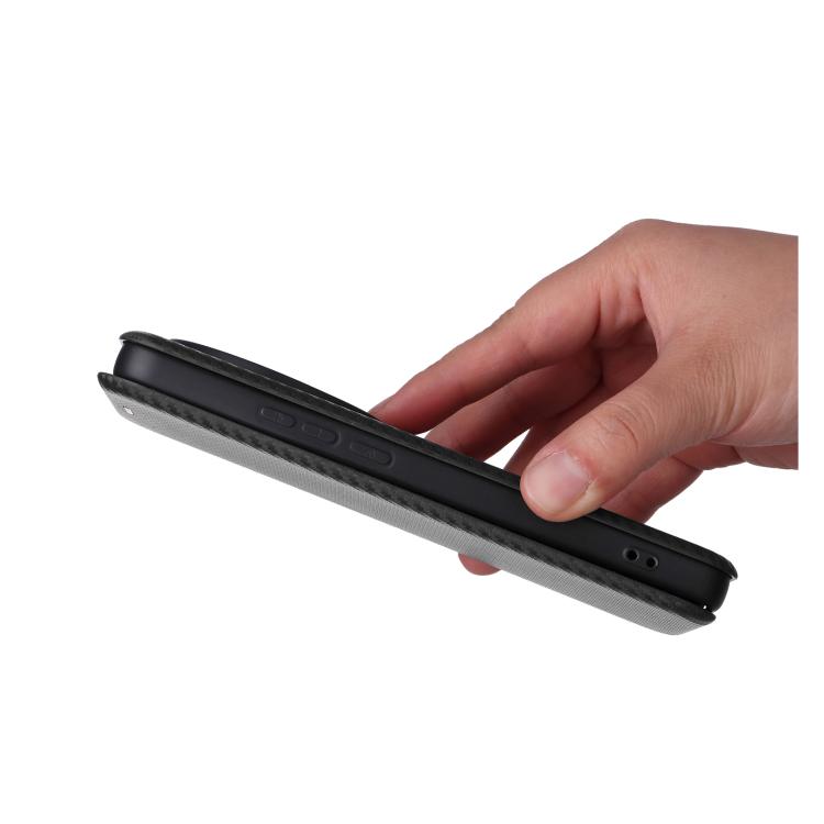 For Xiaomi 15 Ultra Carbon Fiber Texture Flip Leather Phone Case
