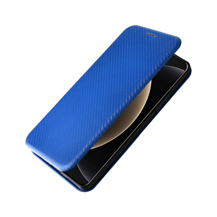 For Xiaomi 15 Ultra Carbon Fiber Texture Flip Leather Phone Case
