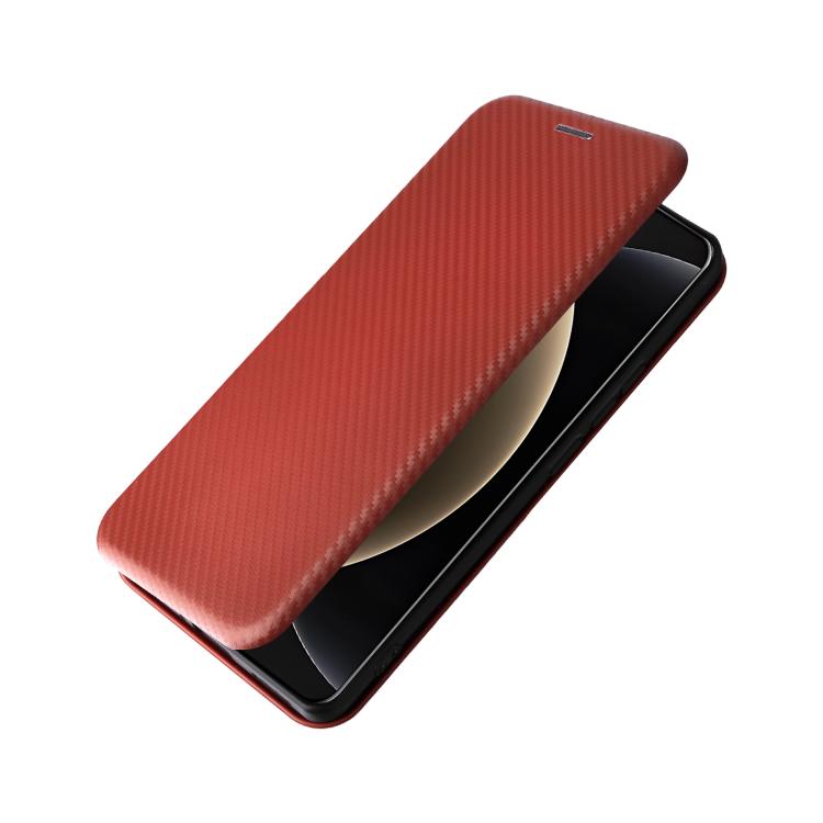 For Xiaomi 15 Ultra Carbon Fiber Texture Flip Leather Phone Case