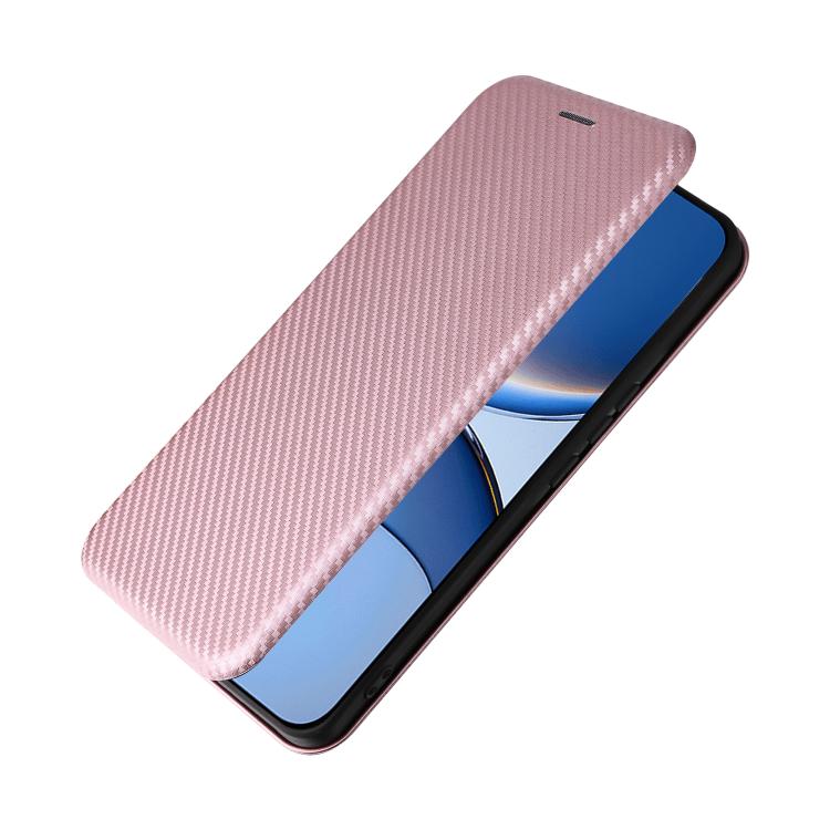 For Xiaomi Poco F7 5G Global Carbon Fiber Texture Flip Leather Phone Case