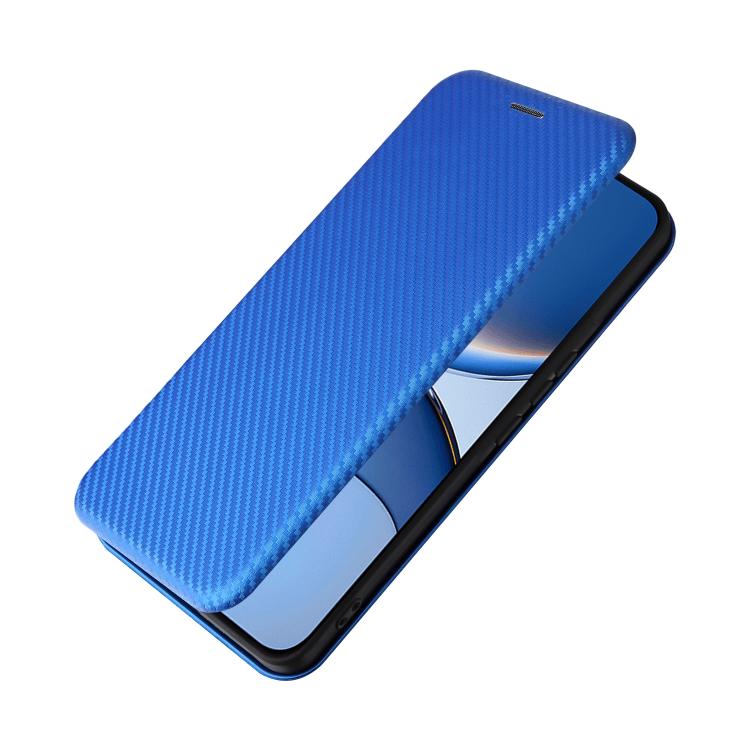 For Xiaomi Poco F7 5G Global Carbon Fiber Texture Flip Leather Phone Case