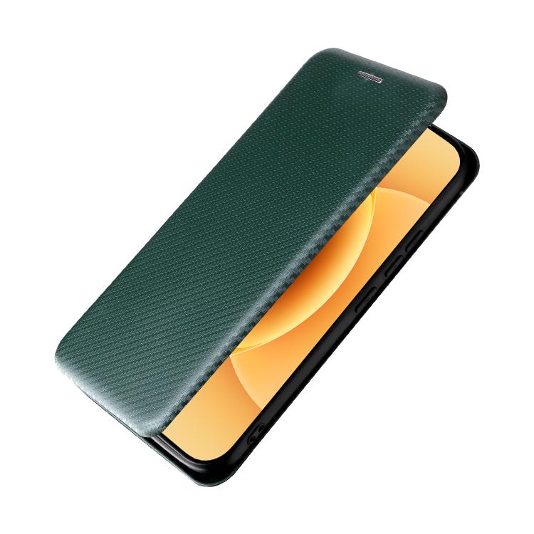 For Xiaomi 17 Carbon Fiber Texture Flip Leather Phone Case