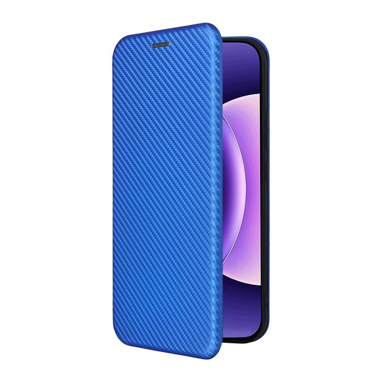 For Xiaomi 17 Pro Max Carbon Fiber Texture Flip Leather Phone Case
