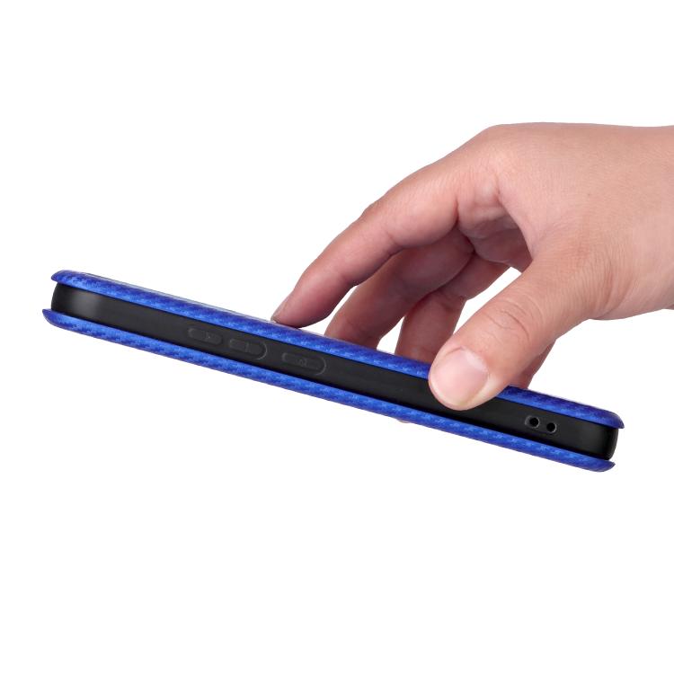 For Xiaomi 17 Pro Max Carbon Fiber Texture Flip Leather Phone Case