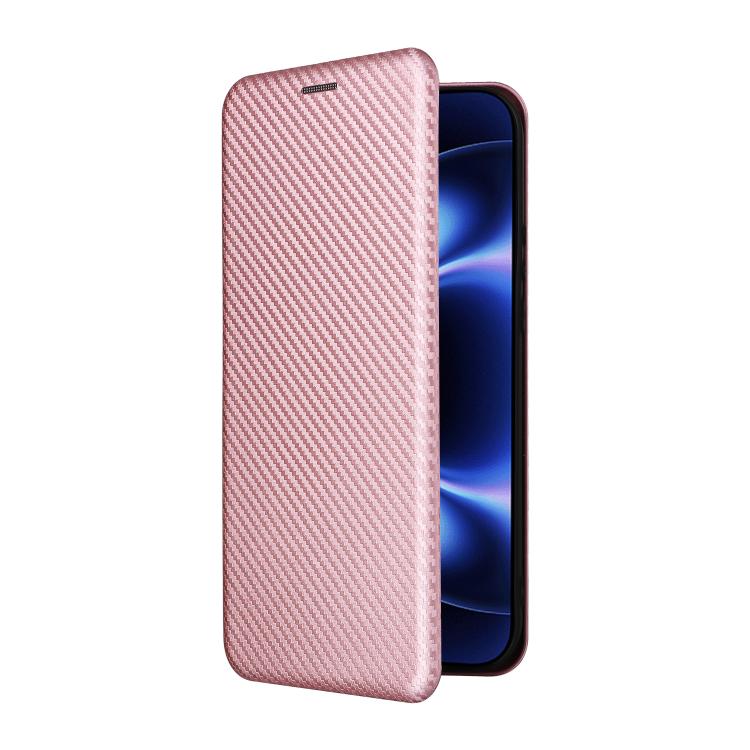 For Xiaomi 17 Ultra Carbon Fiber Texture Flip Leather Phone Case
