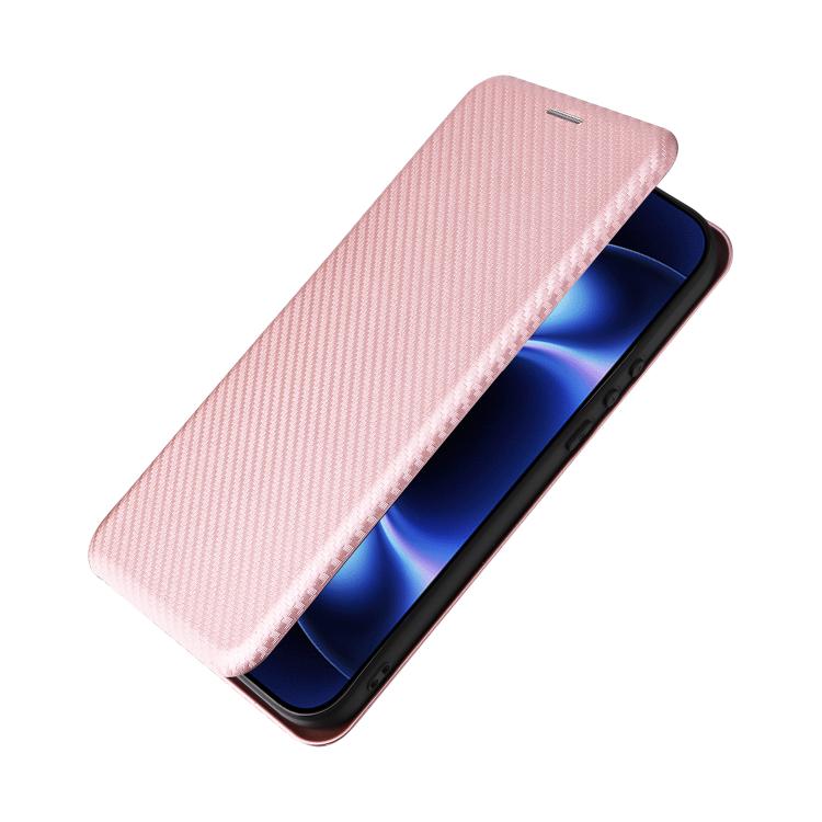 For Xiaomi 17 Ultra Carbon Fiber Texture Flip Leather Phone Case