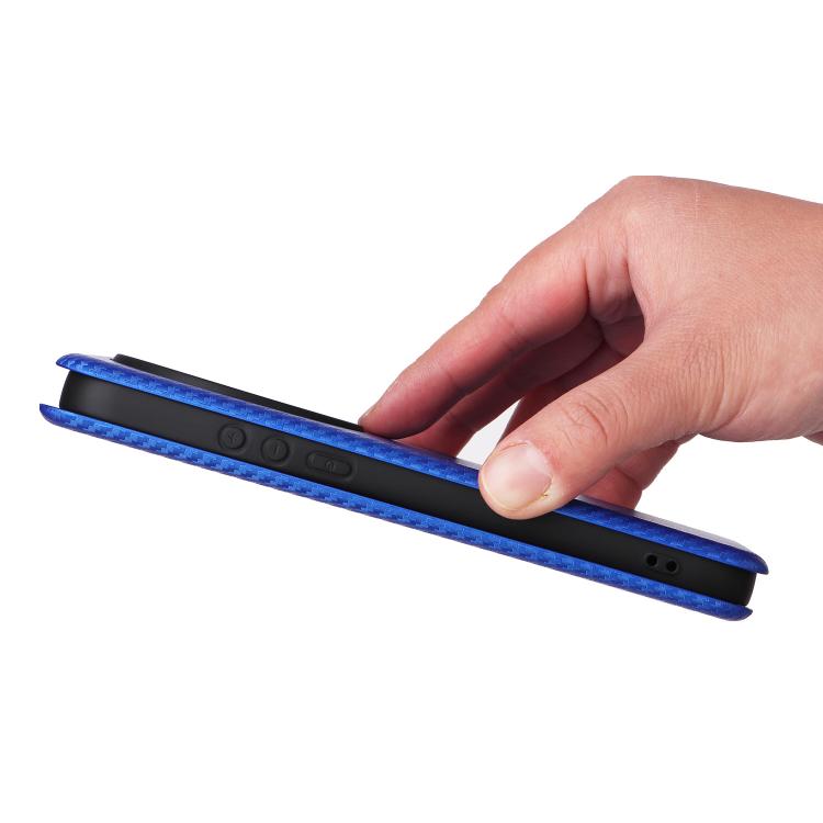 For Xiaomi 17 Ultra Carbon Fiber Texture Flip Leather Phone Case