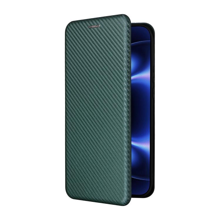 For Xiaomi 17 Ultra Carbon Fiber Texture Flip Leather Phone Case