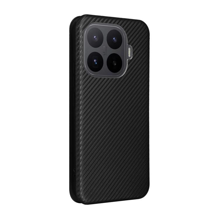 For Xiaomi 17T 5G Carbon Fiber Texture Flip Leather Phone Case