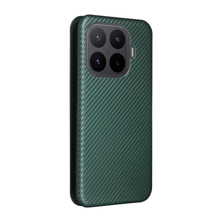 For Xiaomi 17T 5G Carbon Fiber Texture Flip Leather Phone Case