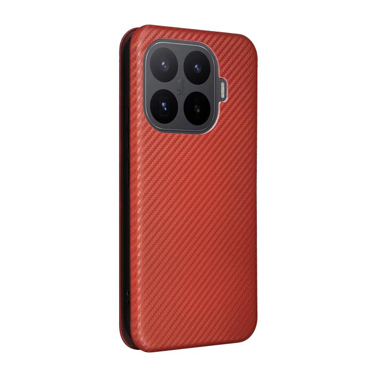 For Xiaomi 17T 5G Carbon Fiber Texture Flip Leather Phone Case