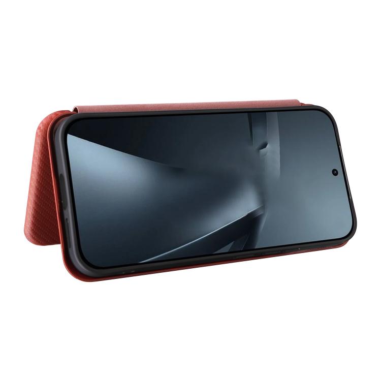 For Xiaomi 17T 5G Carbon Fiber Texture Flip Leather Phone Case