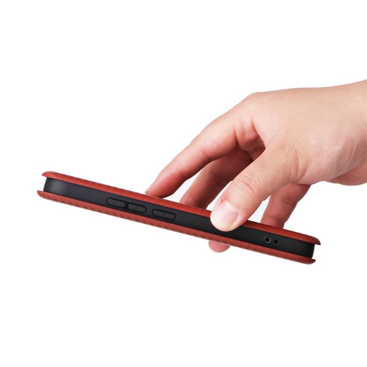 For Xiaomi 17T 5G Carbon Fiber Texture Flip Leather Phone Case