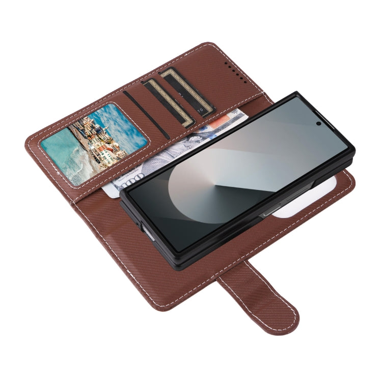 For Samsung Galaxy Z Fold6 5G Split 2 in 1 Folding Leather Phone Case
