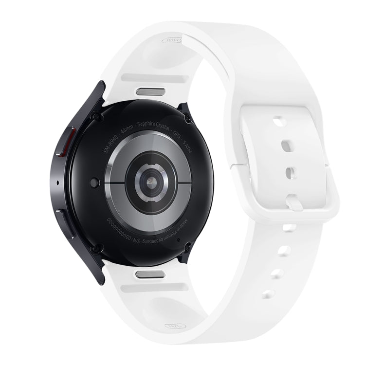 For Samsung Galaxy Watch 7 / 6 Button Style Quick Release Silicone Watch Band