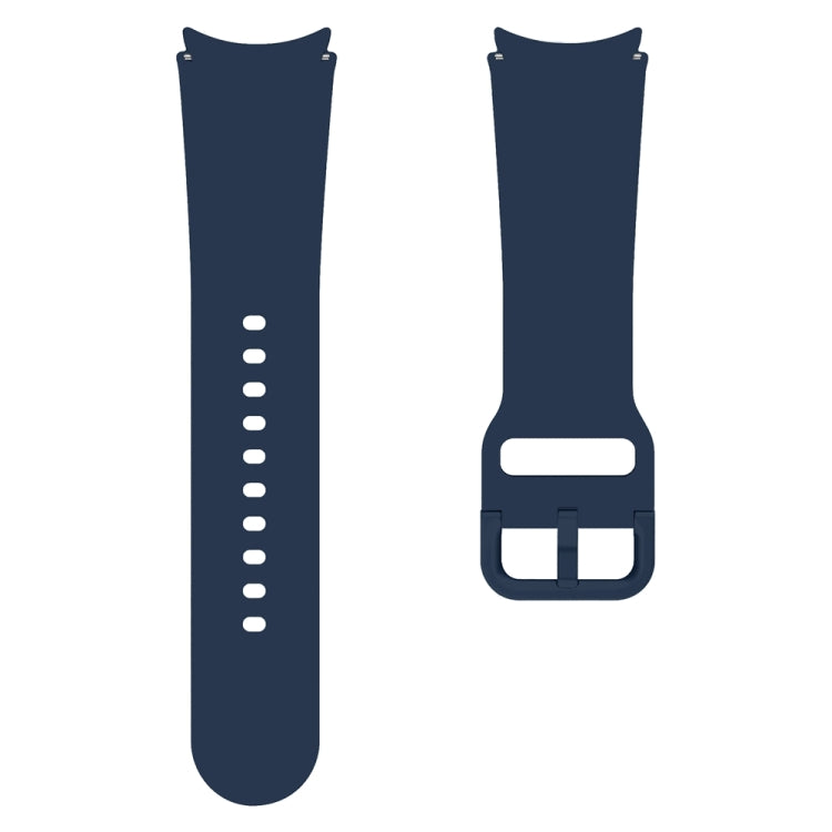For Samsung Galaxy Watch 7 / 6 Button Style Quick Release Silicone Watch Band