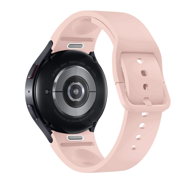 For Samsung Galaxy Watch 7 / 6 Button Style Quick Release Silicone Watch Band